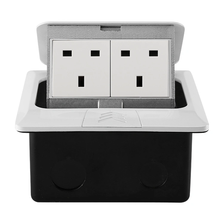 Pop up EU USB Box European Indoor Floor Socket Outlet with USB